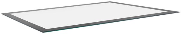VKLADACIA POLICA, antracitová, číra, 87,8/0,5/55 cm Hom`in - Skrine