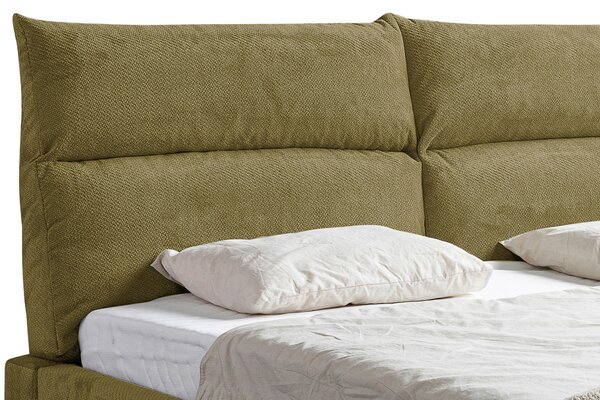 ČALÚNENÁ POSTEĽ, 180/200 cm, zelená MID.YOU - Online Only spálne, Online Only