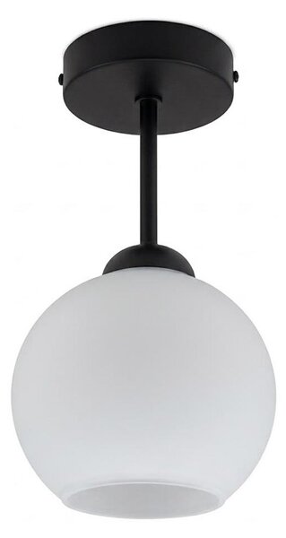 BRILAGI - LED Prisadený luster RETRO GLASS 1xE27/60W/230V pr. 15 cm čierna/biela
