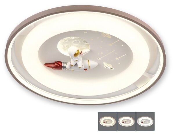 BRILAGI - LED stmievateľné detské stropné svietidlo ASTRO LED/75W/230V pr. 50 cm + DO
