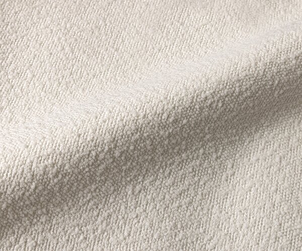 DELIFE Čalúnená posteľ Coperti 180x200 cm bouclé krémovo biela