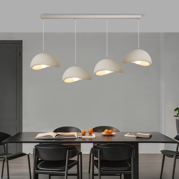 BRILAGI - Luster na lanku WABI SABI 4xE27/60W/230V biela