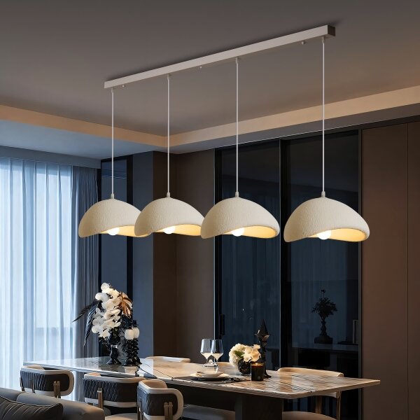 BRILAGI - Luster na lanku WABI SABI 4xE27/60W/230V biela
