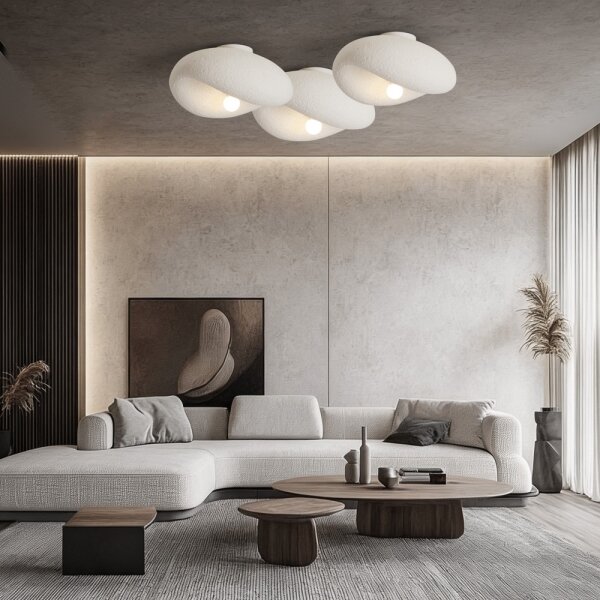 BRILAGI - Stropné svietidlo WABI SABI 1xE27/60W/230V pr. 40 cm biela