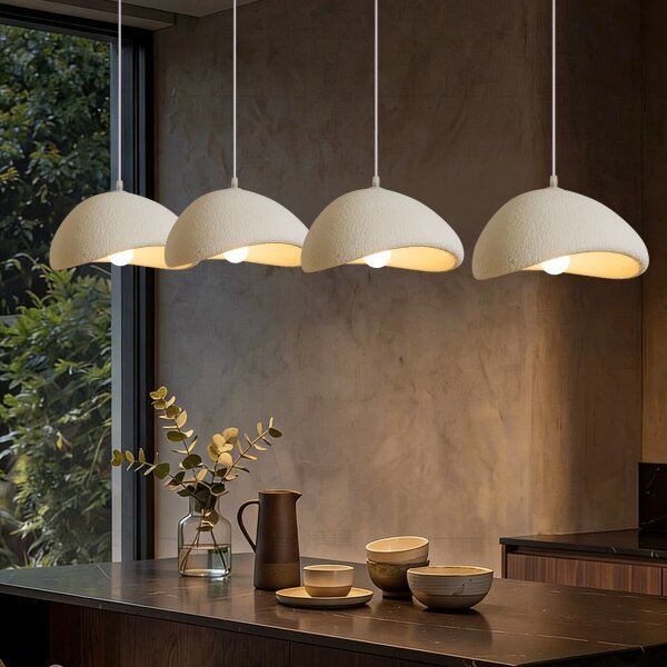 BRILAGI - Luster na lanku WABI SABI 4xE27/60W/230V biela