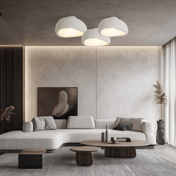 BRILAGI - Stropné svietidlo WABI SABI 1xE27/60W/230V pr. 40 cm biela