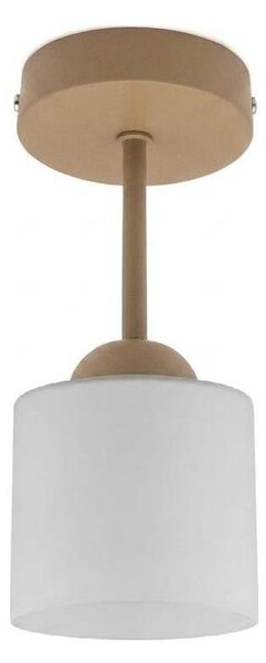 BRILAGI - LED Prisadený luster RETRO GLASS 1xE27/60W/230V priemer 10 cm béžová/biela