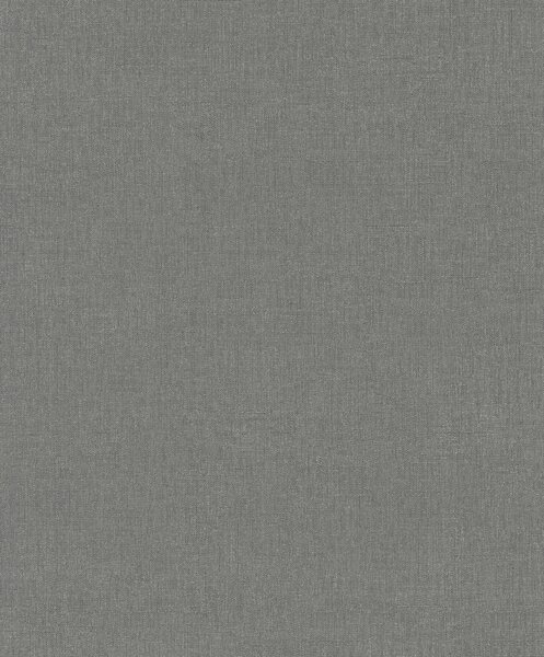Sivá vliesová tapeta na stenu, imitácia látky, KWA802, Othello, Zoom by Masureel