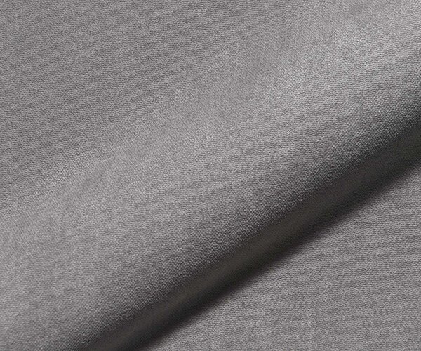 DELIFE Lounge kreslo Nova 88x88 cm mikrovlákno sivá
