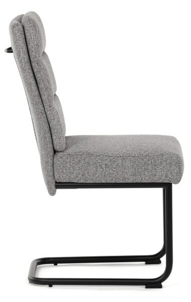 Jedálenská stolička sivá DCL-P3107 SIL2