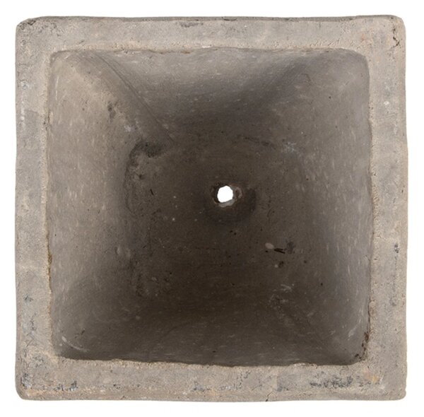 BETÓNOVÝ KVETINÁČ KELLY SADA 3KS 10,5X10 CM+14X14 CM+19X20 CM BIELA/MODRÁ