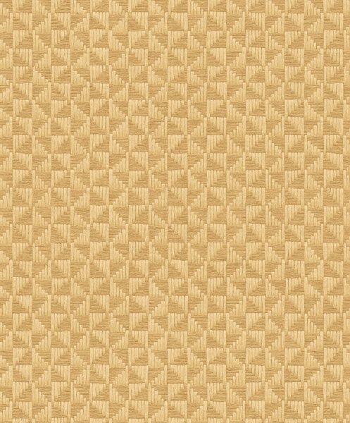 Hnedá geometrická vliesová tapeta, ZEN307, Zen, Zoom by Masureel