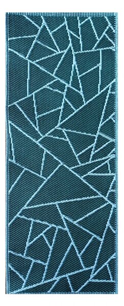 Koberec Hallie, 68x125,5 cm, modrá