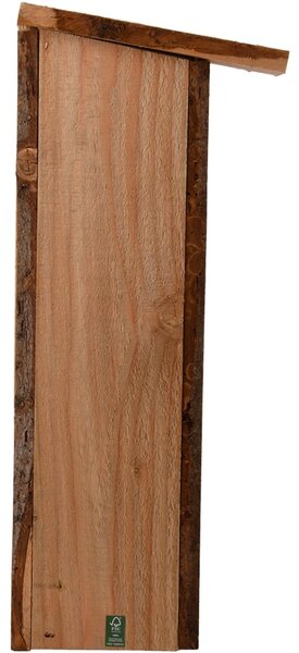 Búdka pre ďatľa Smart, 53,5x18x22 cm, drevo, hnedá