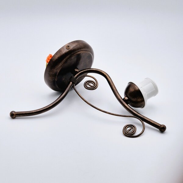 Nástenná lampa RETRO II 1xE27/60W/230V bronz patina