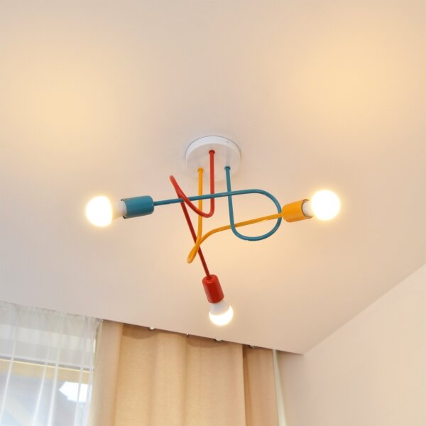 Prisadený luster OXFORD 3xE27/15W/230V