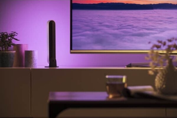Philips - SADA 2x LED RGB Stmievateľná stolná lampa Hue AMBIANCE LED/6W/230V biela