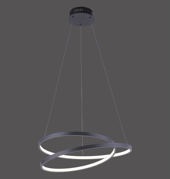 Paul Neuhaus 2472-18 - LED Stmievateľný luster na lanku ROMAN LED/30W/230V čierna
