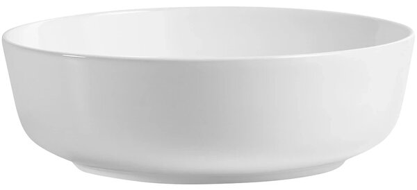CERANO - Umývadlo keramické Marcello - na dosku - biela lesklá - Ø 42 cm
