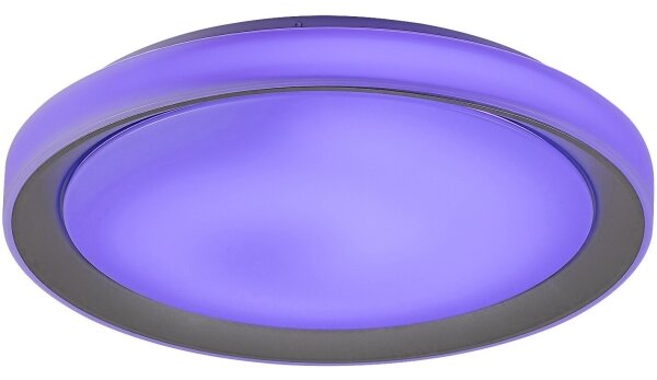 Rabalux 3510-LED RGB Stmievané stropné svietidlo EVEREST LED/40W/230V Wi-Fi + diaľkové ovládanie
