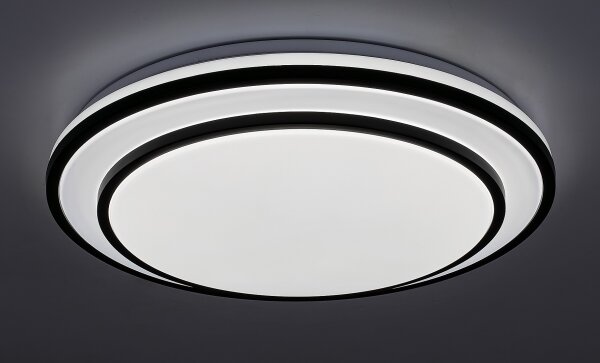Rabalux 2130 - LED Stmievateľné stropné svietidlo LUPITA LED/40W/230V čierne + DO