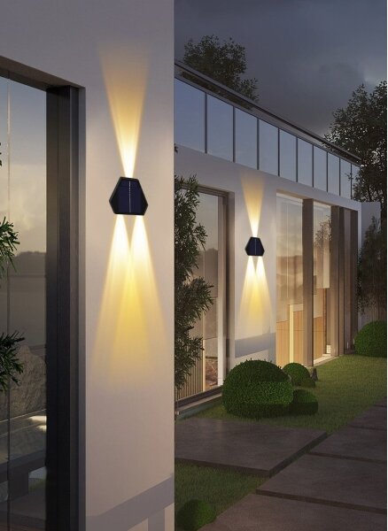 Immax 08488L - LED solárne nástenné svietidlo so senzorom LED/2W/5V IP54