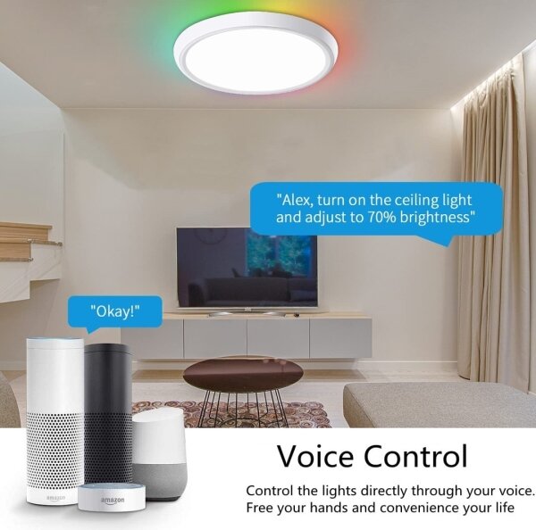 Immax NEO 07164-40- LED RGBCCT Stmievateľné svietidlo 50W/230V Wi-Fi Tuya+DO