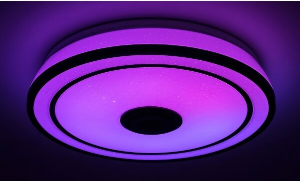 Rabalux 71030 - LED RGB Stmievateľné stropné svietidlo NIKOLAUS LED/24W/230V