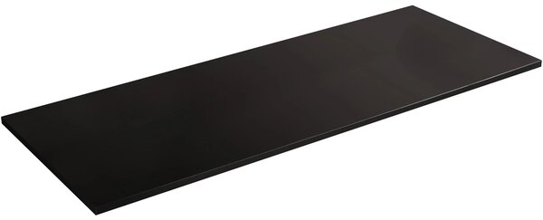 CERANO - Doska pod umývadlo Navira Slim - čierna matná - 120x46x1, 8 cm