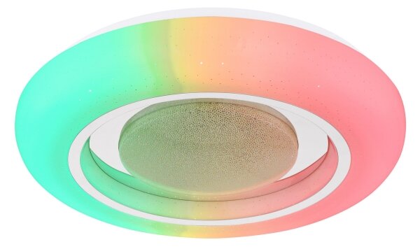 Globo 41369-18 - LED RGBW Stmievateľné stropné svietidlo BURRO LED/18W/230V + DO