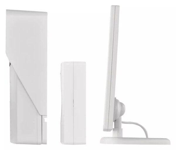 Bezdrôtový videozvonček so solárnym panelom GoSmart 4400 mAh 3xAA IP44 Wi-Fi Tuya