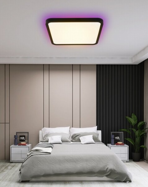 Immax NEO 07167-B40-LED RGBCCT Stmievateľné svietidlo 50W/230V Wi-Fi Tuya černá+DO