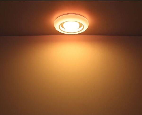 Globo 41369-18 - LED RGBW Stmievateľné stropné svietidlo BURRO LED/18W/230V + DO