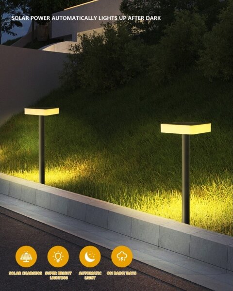 Immax NEO 07911L - LED RGB Stmievateľné solárne svietidlo 1W/5V hranatý IP54 Tuya