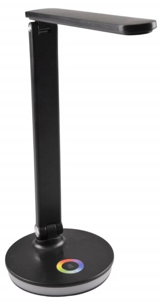 LED RGBW Stmievateľná dotyková stolná lampa NEPTUN LED/7W/230V čierna