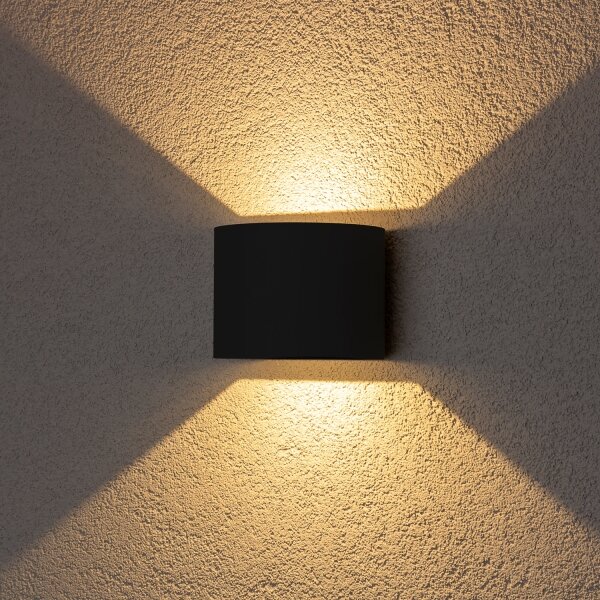 Brilagi - LED Vonkajšie nástenné svietidlo RONDO LED/6W/230V IP54