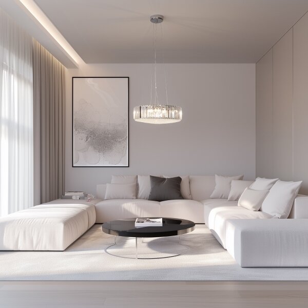 Brilagi - LED krištáľový luster na lanku GLAMOUR 5xG9/42W/230V
