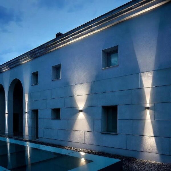 Brilagi - LED Solárne nástenné svietidlo SOLAR CUBE LED/2W/3,2V 1300 mAh IP54