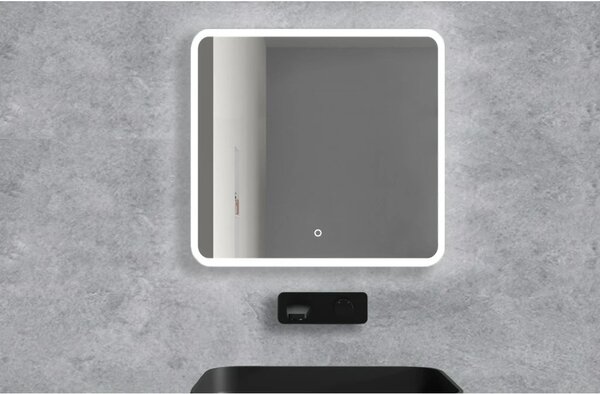 CERANO - Kúpeľňové LED zrkadlo Grande - 60x80 cm