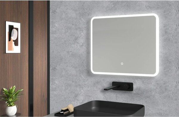 CERANO - Kúpeľňové LED zrkadlo Grande - 60x80 cm