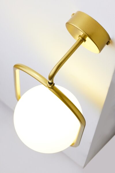 Jupiter 2043 - Nástenná lampa IGON 1xE14/40W/230V zlatá
