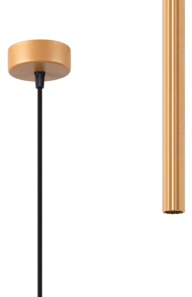 Sollux SL.1339 - Luster na lanku ARCHE 1xG9/8W/230V zlatá