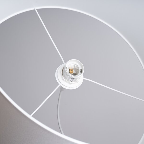 Sollux SL.1404 - Luster na lanku NOVA 1xE27/15W/230V pr. 40 cm biela