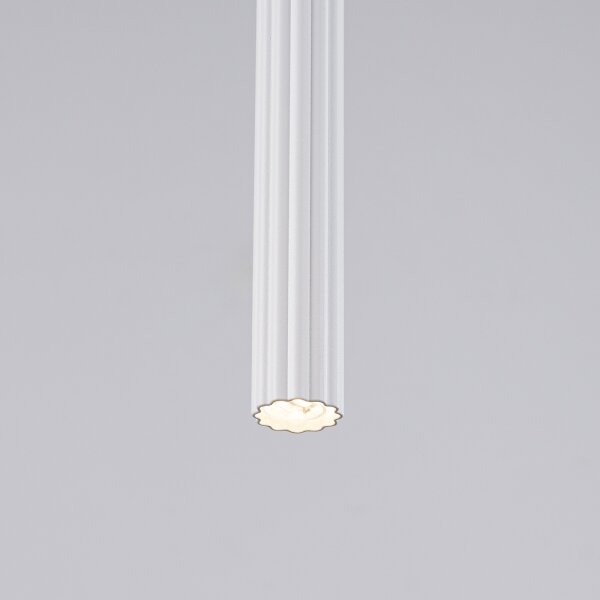 Sollux SL.1337 - Luster na lanku ARCHE 1xG9/8W/230V biela