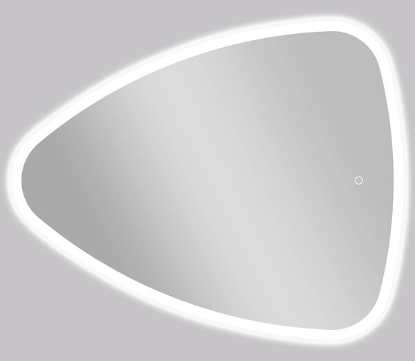 CERANO - Kúpeľňové LED zrkadlo Riflettore - 70x55 cm