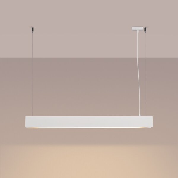 Sollux SL.1394 - LED Luster na lanku SPARK 1xG13/8,5W/230V biela