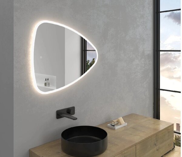 CERANO - Kúpeľňové LED zrkadlo Riflettore - 70x55 cm