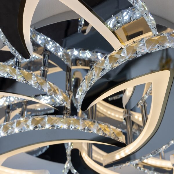 Brilagi - LED Stmievateľný prisadený luster TWIST LED/180W/230V 3000-6500K + DO