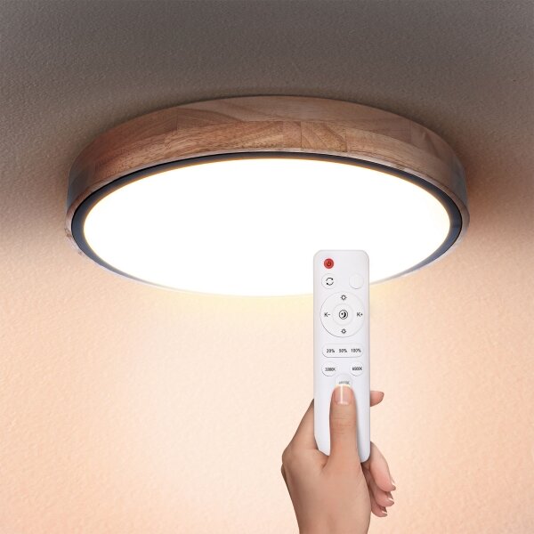 Brilagi - LED stmievateľné stropné svietidlo GLORIA LED/48W/230V 3000-6500K + diaľkové ovládanie