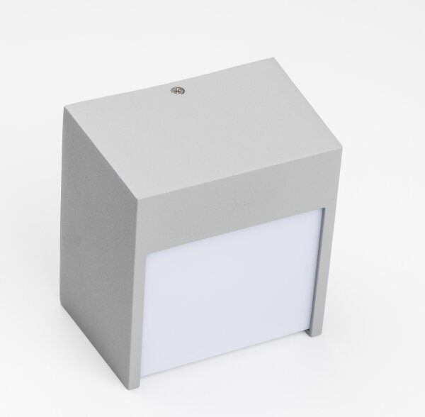 Brilagi - LED Vonkajšie nástenné svietidlo TERNI LED/12W/230V šedá IP44